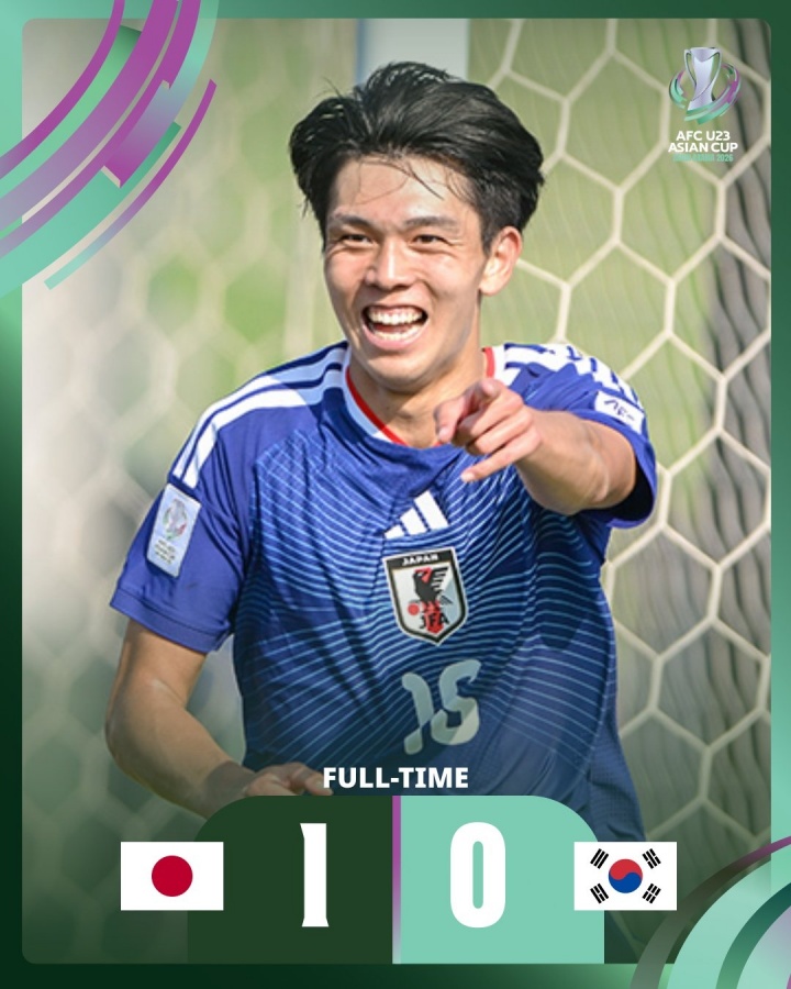 国际足联官方中文网站-小打大!本届U23亚洲杯日本平均年龄20岁最小,轰12球闯入决赛